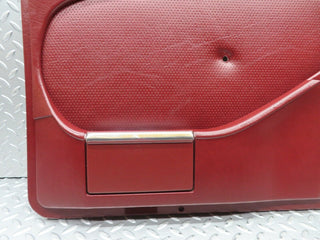 21457 Mercedes-Benz W126 300SE Rear Right Door Card Burgundy Red 1267370270