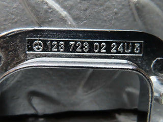 21490 Mercedes-Benz W126 300SE Right Chrome Door Latch Trim 1237230224