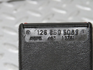 32089 Mercedes-Benz W123 230E Front Left Seat Belt & Buckle 1238602586