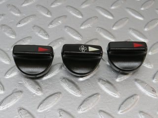 W123 heater control knob set used OEM
