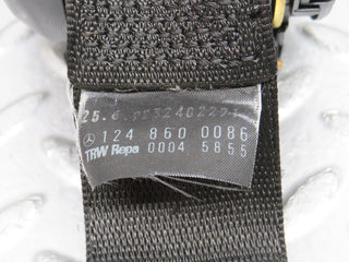 30560 Mercedes-Benz W124 230E Rear Seat Belt & Buckles 1248600086 1248608585
