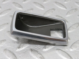 W108 chrome frame for door opener front right used OEM
