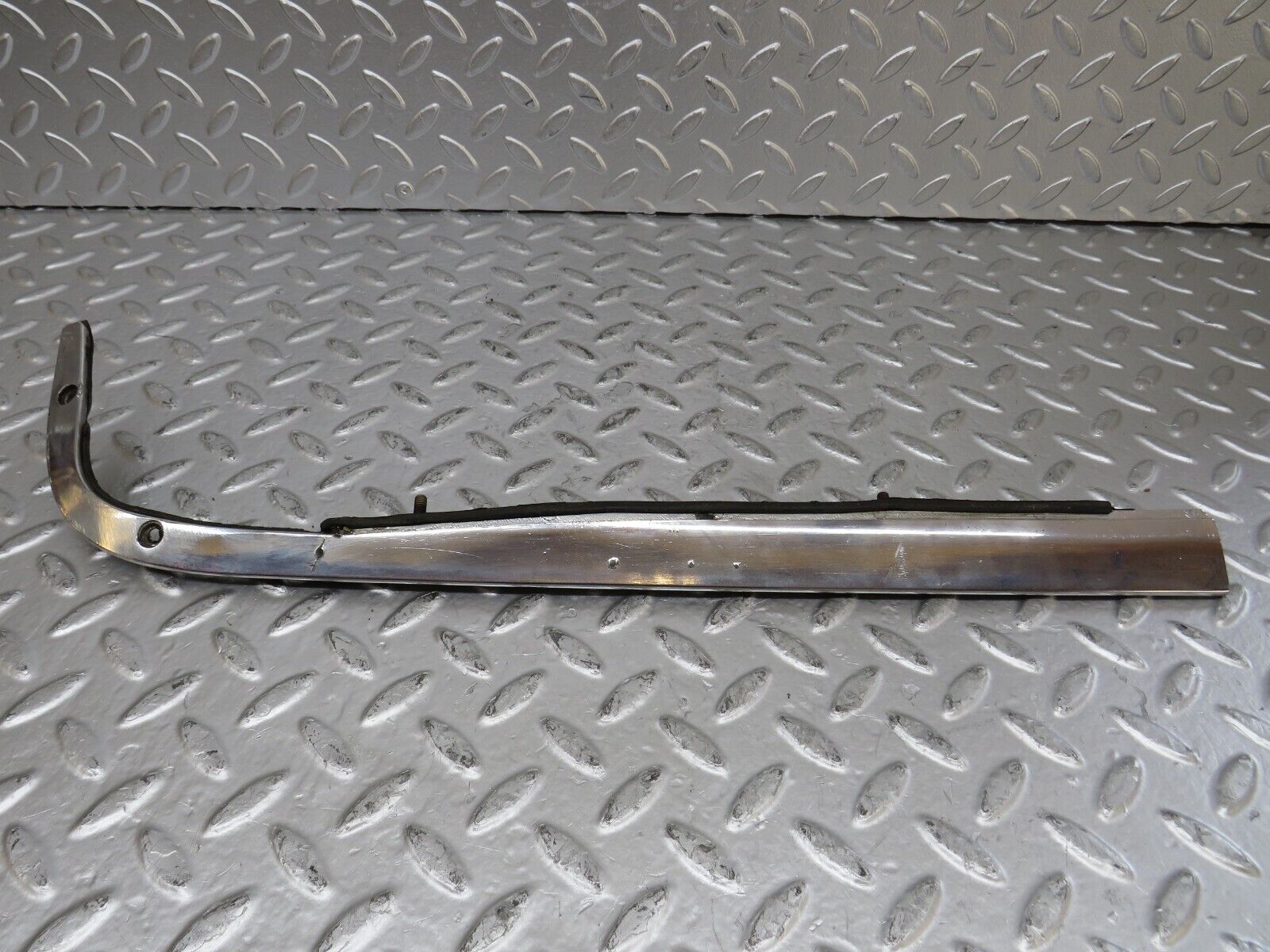 26164 Mercedes-Benz W116 450SE Trunk Chrome Moulding Trim Pair 1166900380