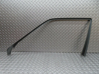 W124 front left door window frame trim cover used OEM