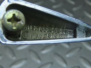 W115 chrome door handle rear right used OEM