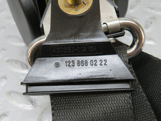 36758 Mercedes-Benz W201 190E 2.0L Rear Seat Belt & Buckle 1268601886 2018605685 2018606069