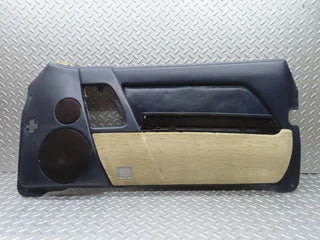 R129 SL right door card blue used OEM