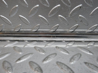 W123 front right door chrome moulding trim used OEM