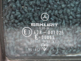 33145 Mercedes-Benz W126 Rear Left Quarter Window Glass 1267350124