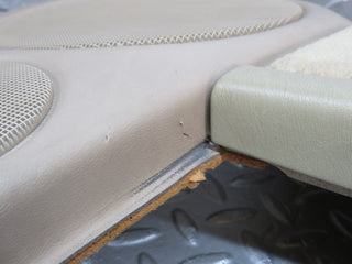 R129 SL left door card beige used OEM