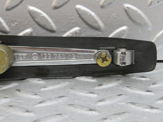 W123 rear right exterior chrome handle used OEM
