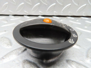 W123 headlight switch black collar and knob used OEM