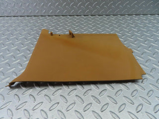 W123 Coupe front left kick panel beige used OEM