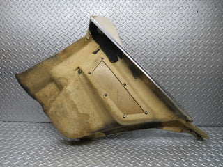 W126 Coupe rear left card panel beige used OEM