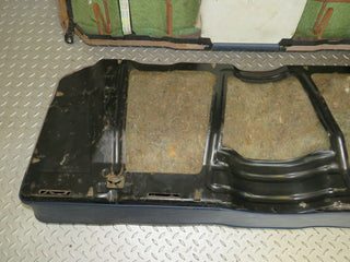 23762 Mercedes-Benz C107 450SLC Coupe Rear Seat Half Leather Blue