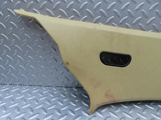 W123 Coupe c pillar cover panel left beige used OEM