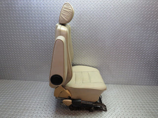 34548 Mercedes-Benz C126 380SEC Front Left Electric Seat Leather Beige