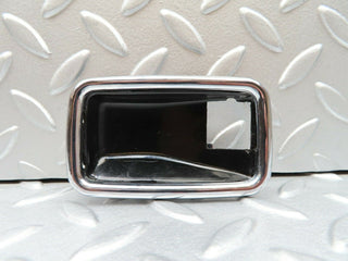 W123 chrome frame for door opener left used OEM