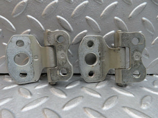 W140 Coupe left door hinges pair used OEM