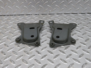 W123 Wagon rear seat belt bracket pair used OEM
