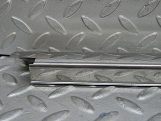 W109 rear left door sill chrome used OEM