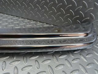 W108 front left upper bumper corner used OEM