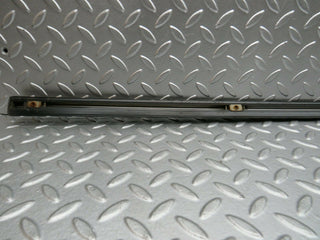W123 Coupe trunk boot lid chrome moulding trim used OEM