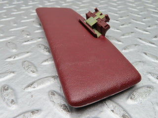 21468 Mercedes-Benz W126 300SE Middle Sun Visor Burgundy Red