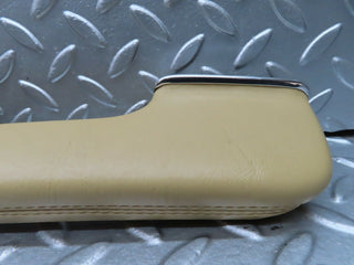 W123 interior door handle rear left beige used OEM