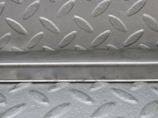 W108 rear left door sill chrome used OEM