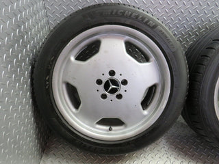 W126 Coupe alloy wheel set 8jx18 h2 et37 used OEM