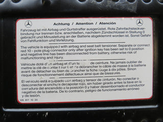 31346 Mercedes-Benz S124 220TE Wagon Front Right Floor Relay Cover 2028171320