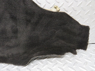 W124 Cabriolet centre console carpet left side black used OEM