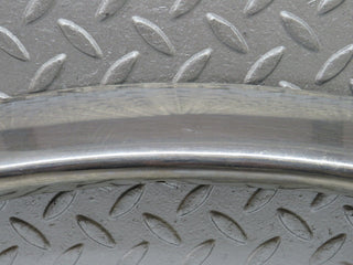 W126 rear left chrome wheel arch trim used OEM