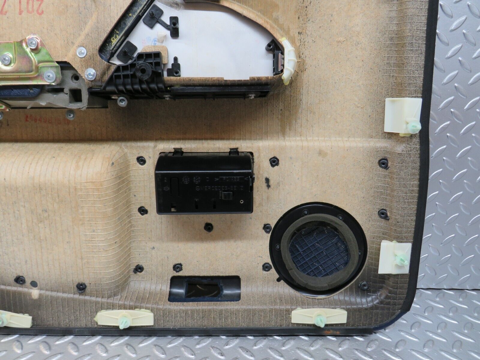 24637 Mercedes-Benz W140 SEL320 LWB Rear Right Door Card Blue