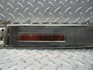W123 Wagon trunk ornamental chrome cover used OEM