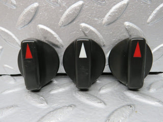 W201 Baby Benz heater control knob set used OEM
