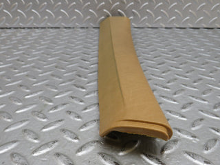W123 a pillar cover panel left side palomino used OEM