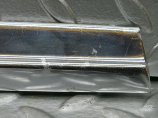R107 SLC rear left window chrome trim used OEM