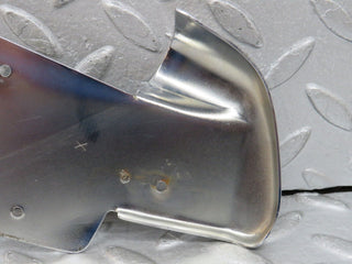 W124 Cabriolet b pillar chrome cover plate right side used OEM