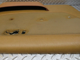 W123 front left door card palomino used OEM