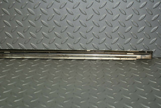 W115 front left door chrome moulding trim used OEM