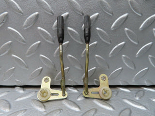 W123 rear door lock knob pair used OEM