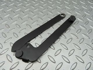 W115 right bonnet hinge used OEM