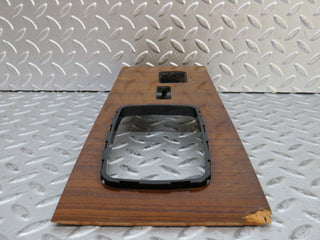 W123 Wagon centre console wood panel used OEM