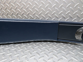 W140 B pillar cover right side blue used OEM