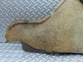 W123 centre console carpet beige left side used OEM