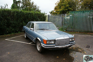 7265 Mercedes-Benz W116 450SE Rear Left Fender Wing Centre Chrome Trim