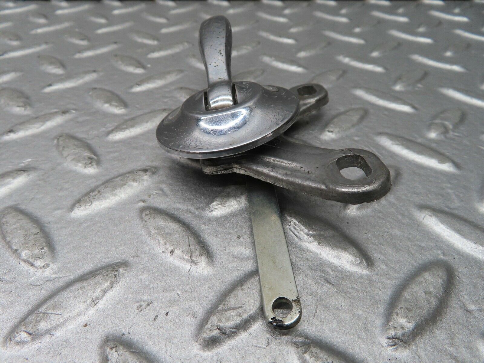 19012 Mercedes-Benz W120 W121 Ponton Front Left Interior Chrome Door Handle