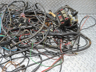 W123 engine chassis body wire wiring harness used OEM